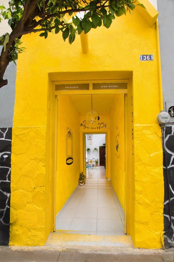 Casa Canario Hostel Guadalajara Exterior foto